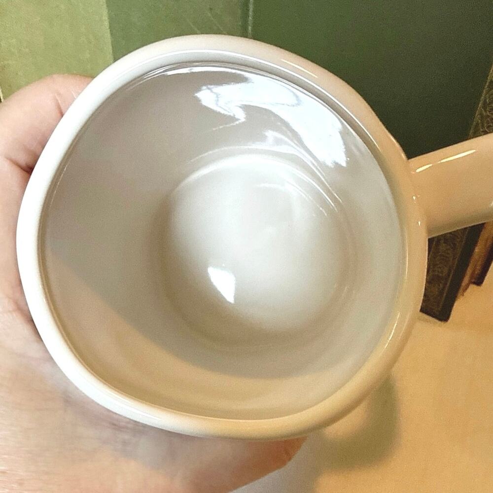 Rae Dunn “THANKFUL” Mug • Classic White • Very Good - Picture 2 of 4